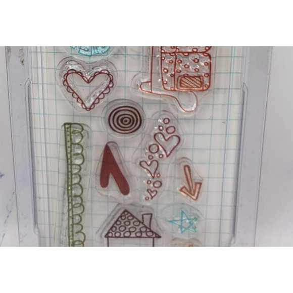 Cozy Things Home and Hearts Love Elsie Jack and Abby Clear Stamps - Picture 6 of 6